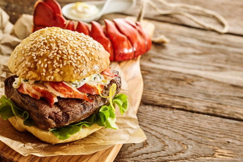 Burger schmecken.