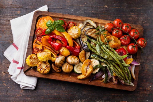 Grillgemüse.