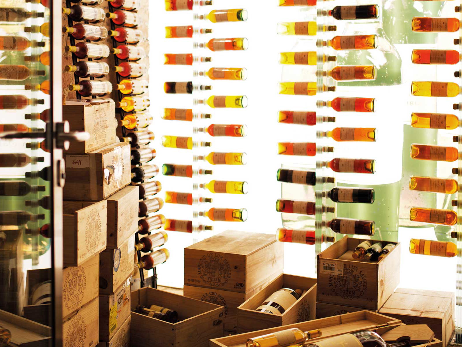 Legendär: der Yquem-Keller im Palais Coburg