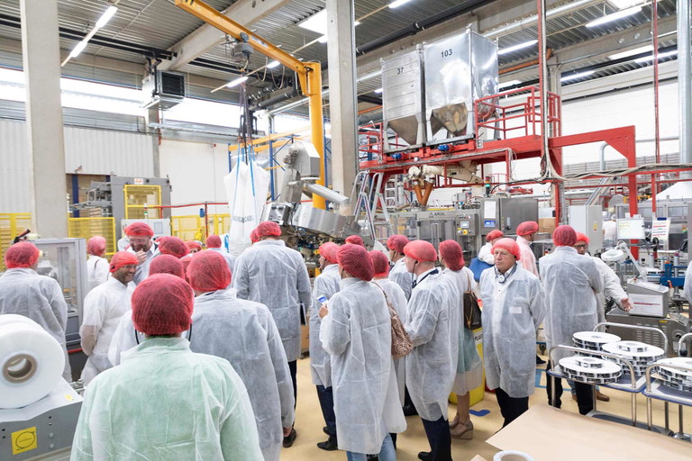 Besichtigung der Produktion