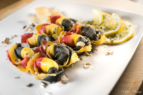 »Tortelli Goethe« sind eine Hommage des Traditionsrestaurants »Alla Borsa« an seine deutschen Gäste.