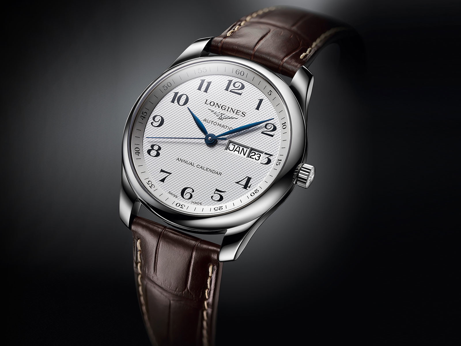Longines »Master Collection Annual Calendar«. Preis: 1960 Euro.