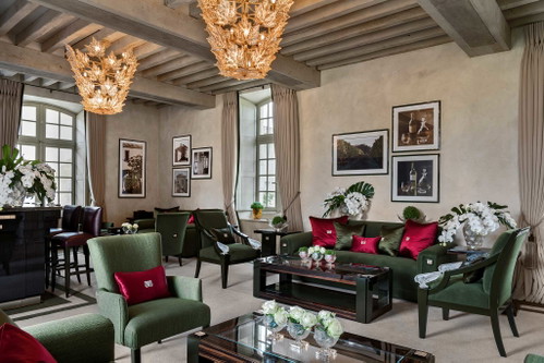 Die Hotel Bar des Restaurant «Lalique».