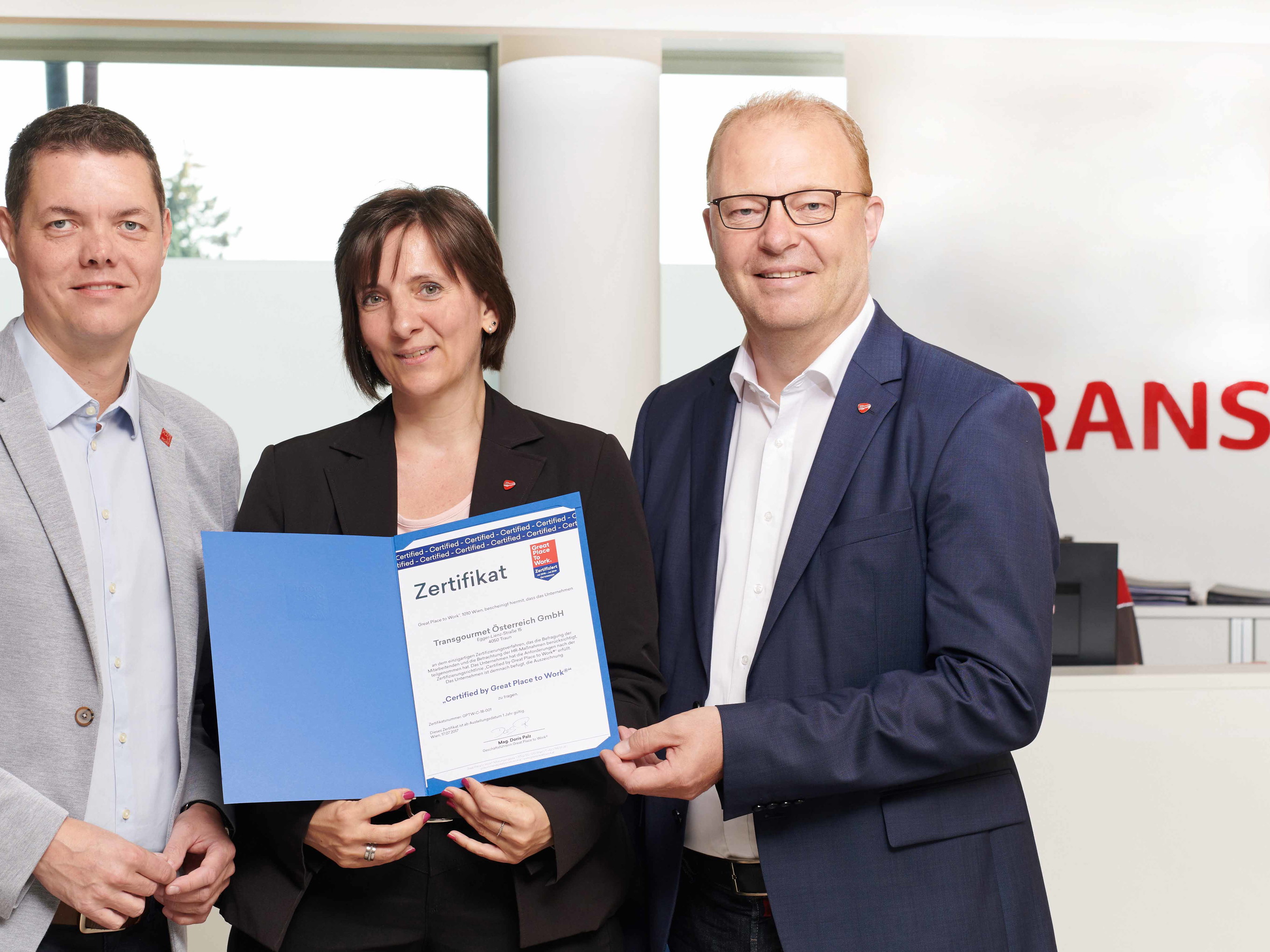 Christian Trübenbach, Marianne Gattringer und Manfred Hayböck.