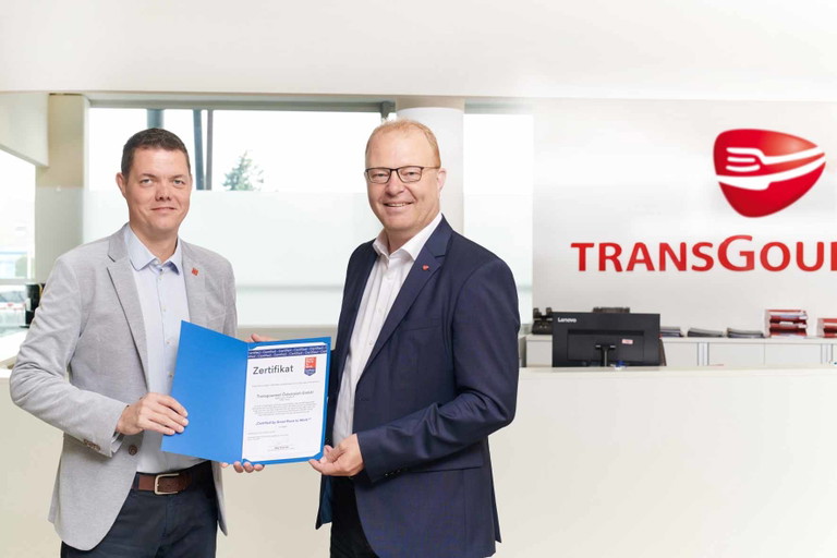 Christian Trübenbach und Manfred Hayböck freuen sich über die Auszeichnung.
