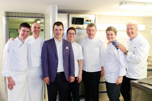 Ein Gruppenfoto der Köche.