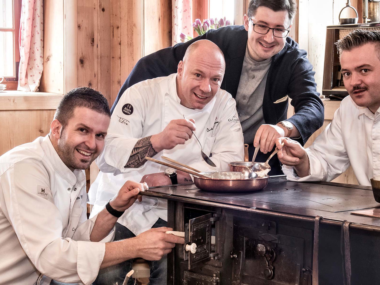 Die Initiatoren (v.l.): Markus Holer, Chris Oberhammer, André Cis und Josef Mühlmann
