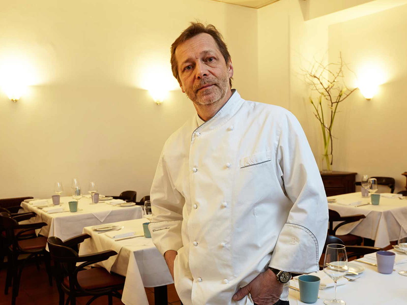 Christian Petz in seinem Gasthaus