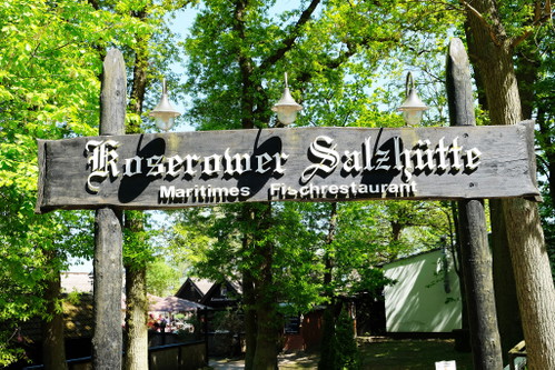 Die Koserower Salzhütte.