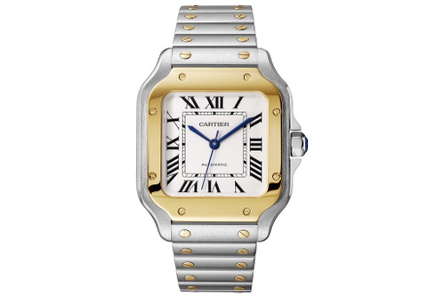 Cartier «Santos de Cartier»: Das mittelgrosse Modell.