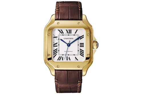 Cartier «Santos de Cartier»: Das mittelgrosse Modell.