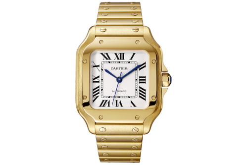 Cartier «Santos de Cartier»: Das mittelgrosse Modell.