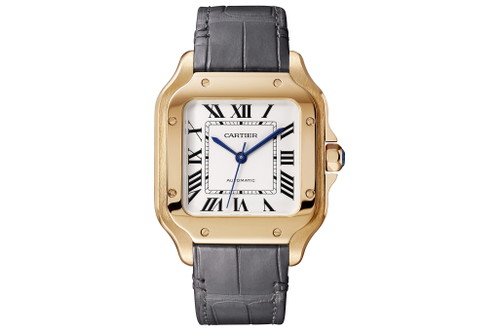 Cartier «Santos de Cartier»: Das mittelgrosse Modell.