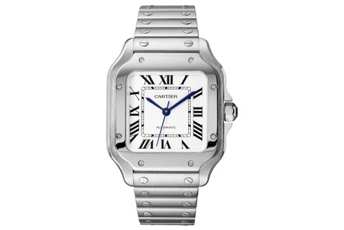 Cartier «Santos de Cartier»: Das mittelgrosse Modell.