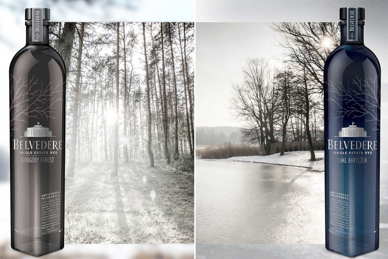 Zwei neue Lagen-Vodkas aus dem Hause Belvedere: Smogóry Forest und Lake Bartężek.