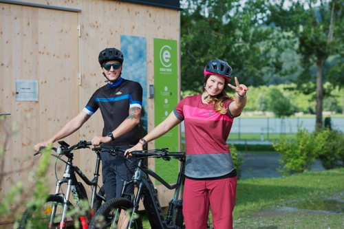 Die E-Bikes funktionieren ganz ohne Motorenlärm.