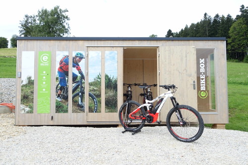 Nur 20 Quadratmeter braucht die »eBIKE-BOX«.