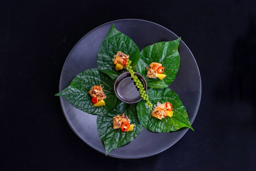 Fois gras Thai style Miang