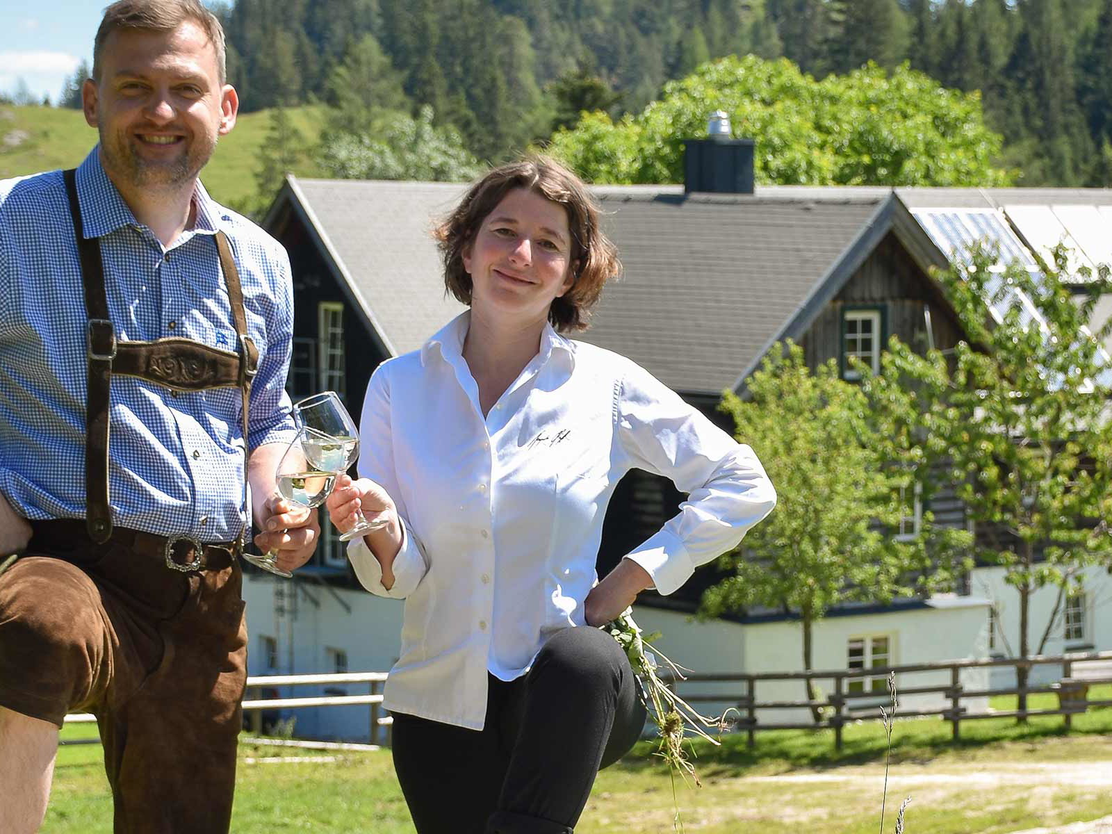 Thomas Drdak und Jacqueline Pfeiffer
