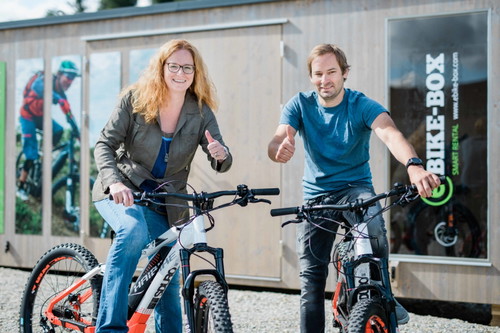 Die Gründer Elisabeth Hutter und Michael Friesenbichler.