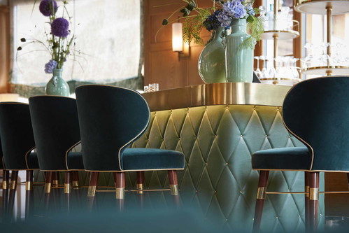 Im »Hotel Walther« setzt man auf die Farbe Grün.