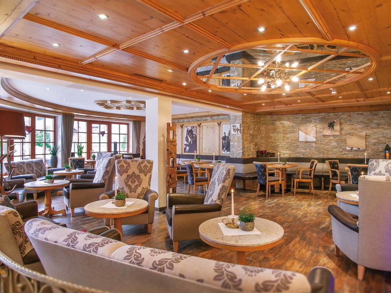 Die Lobby im »Salnerhof«.