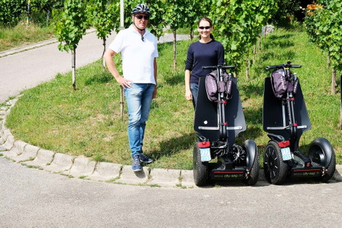 Segways sind bequem, schnell und vor allem »grün«.