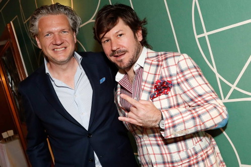 Gastronom Florian Spitta und Justin Leone.