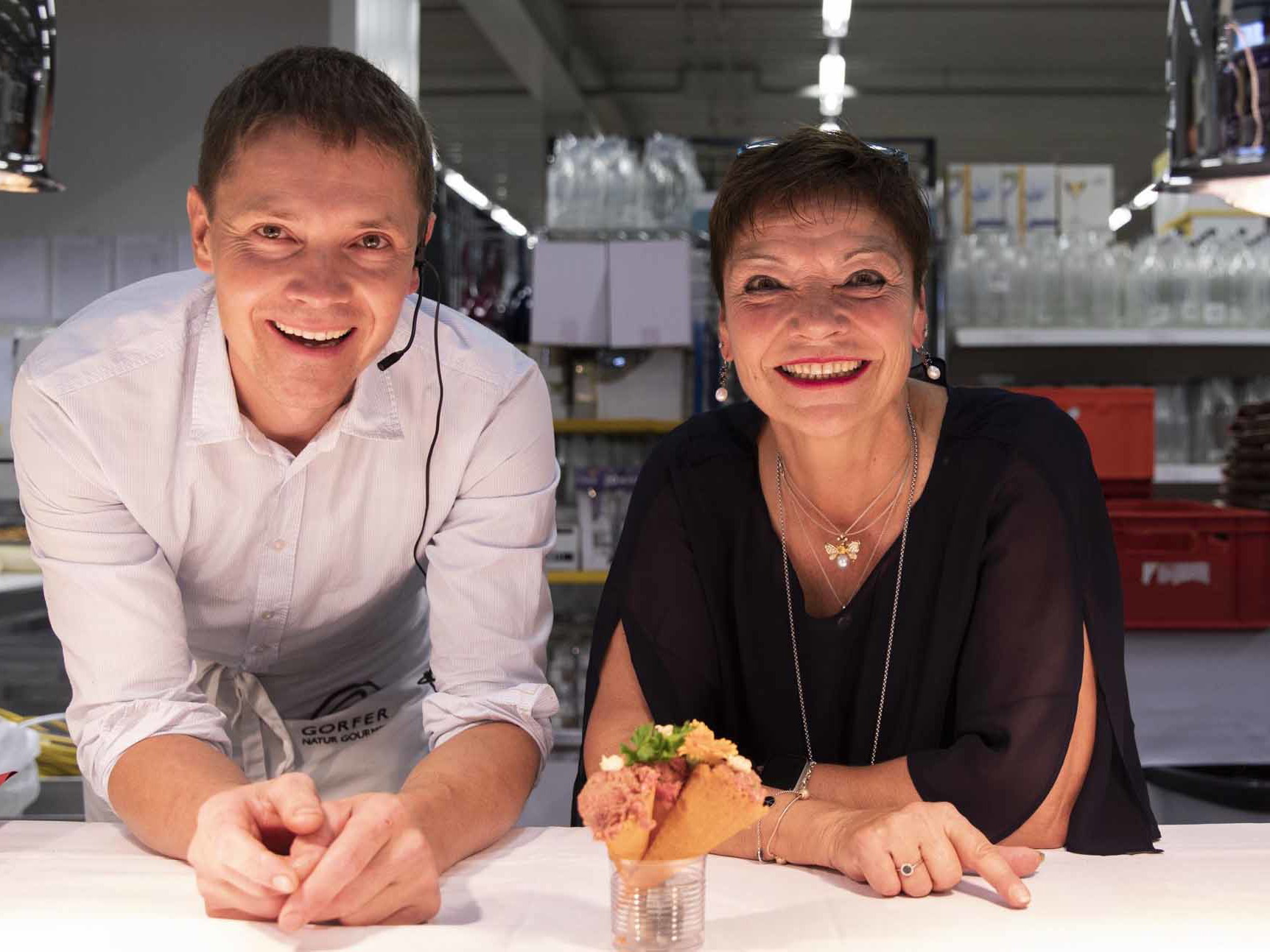 Reinhard Gorfer und Sylvia Almauer nahmen das Jubiläum als Anlass für ein ausgelassenes Fest.