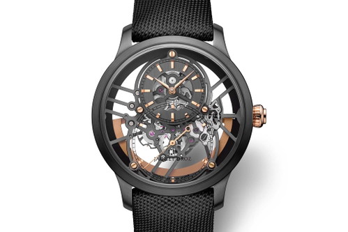 &nbsp;Jaquet Droz «Grande Seconde Skelet-One» im 41 mm großen Keramikgehäuse. Rund 27'800 CHF