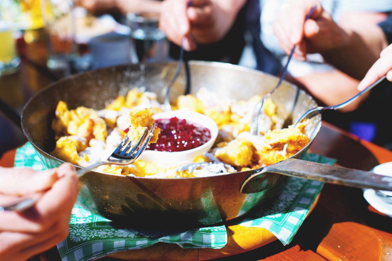 Köstlicher Kaiserschmarrn.