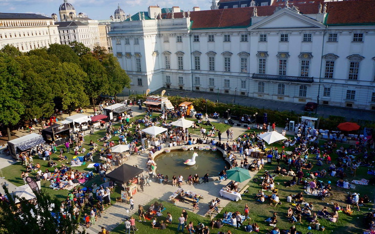 Buntes Treiben beim Parkfest 