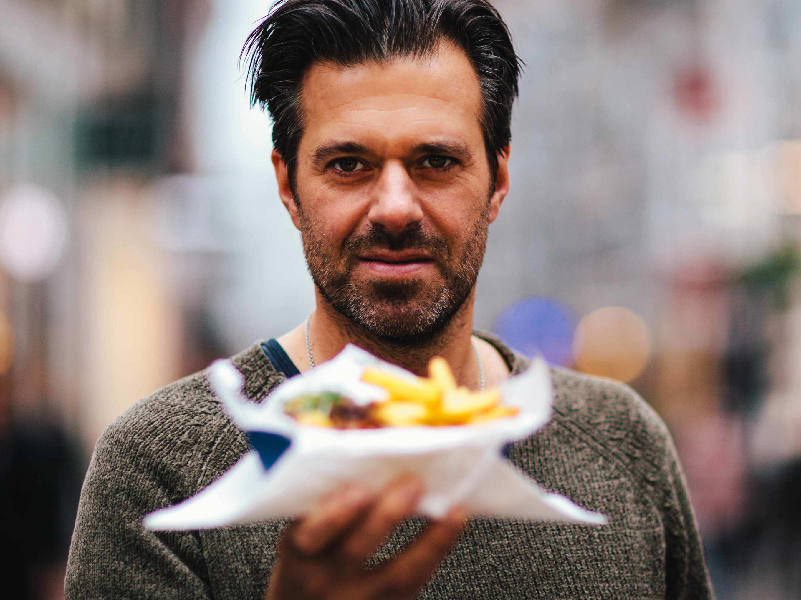 Starkoch Sergio Herman ist mit seinem »Frites Atelier Amsterdam« in vier Städten vertreten.
