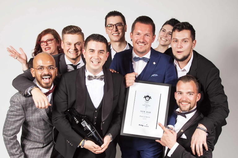 Der Titel «Neue Bar des Jahres» wurde an «Jigger&amp;Spoon» verliehen.