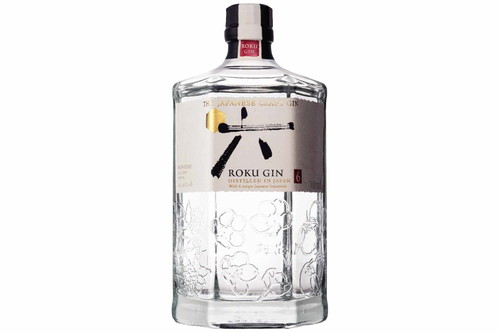 Roku GinPremium Craft Gin aus Japan. Leicht pfeffrig-scharf und fruchtig, mit Anklängen an Zitrus und Blüten.