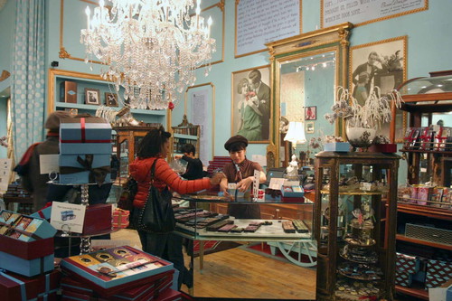 Das Schokoladengeschäft »MarieBelle« in SoHo.