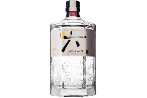 Roku GinPremium Craft Gin aus Japan. Leicht pfeffrig-scharf und fruchtig, mit Anklängen an Zitrus und Blüten.