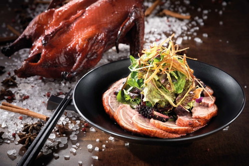 Pekingente im »Jaya«, ­einem Restaurant in Miamis Luxushotel »Setai«.