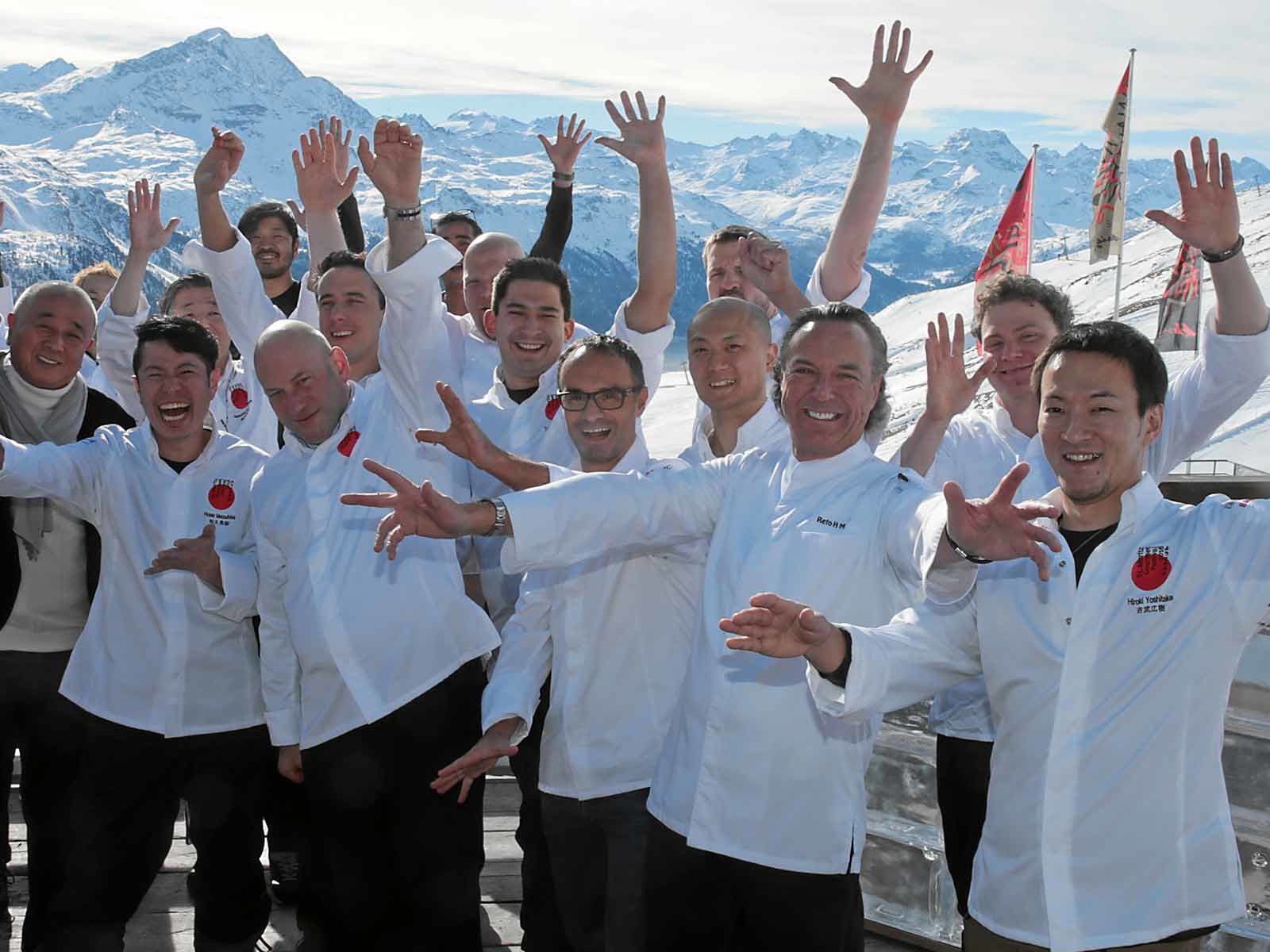 Symbolfoto: Das waren die Starköche des St. Moritz Gourmet Festivals 2016.