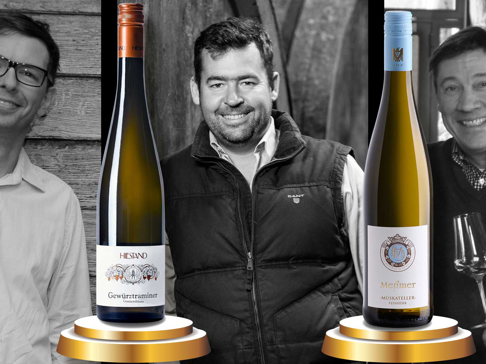 Tobias Weickert, Gunther Hiestand und Gregor Meßmer.