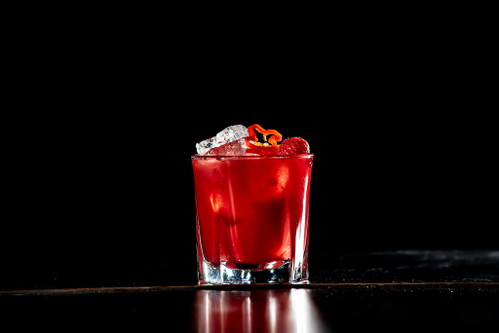 »Bandito« (Olmeca Altos Plata Tequila, Limette, hausgemachter Vanillesirup, Paprika)