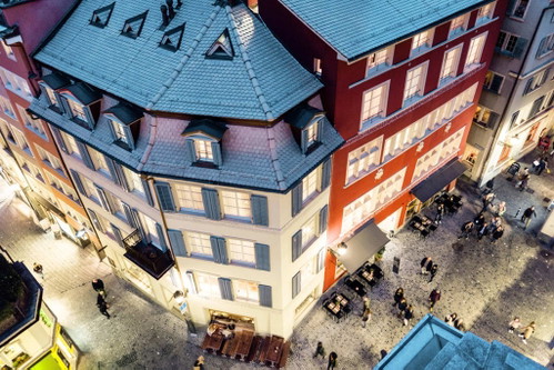 Das «Baltho Küche &amp; Bar» bildet einen Teil der Marktgasse-Trilogie mit dem delish Café Take-out und dem Marktgasse Hotel Zürich in Zürich.