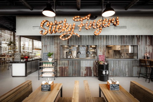 Im »Sticky Fingers« gibt es Streetfood.