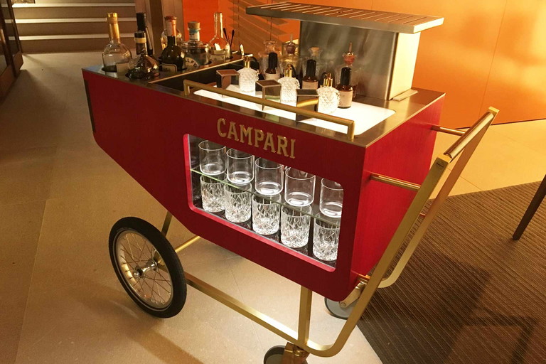 Der Negroni-Wagen im »Pastamara«