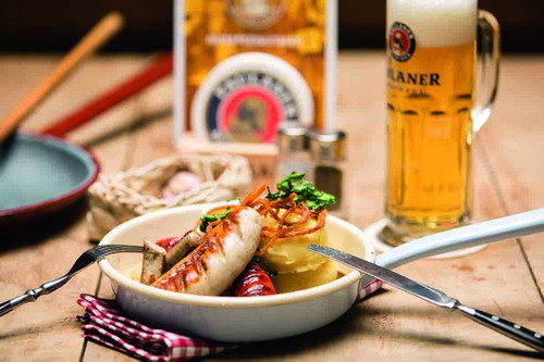 Bayerische Tradition – die Kulinarik ist dem Konzept angepasst.