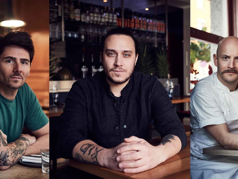 Nenad Mlinarevic von der «Bauernschänke», Fabian Fuchs vom «Equitable» und Markus Stöckle vom «Rosi».