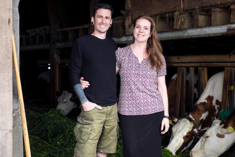 Das Autorenpaar Jennifer und Arnaud Favre