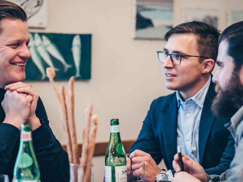 Rudi Bindella Jr. und Luca Bianchi im Falstaff-Talk.