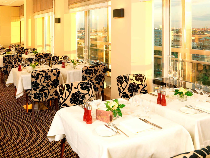 Restaurant »Das Schick« mit herrlichen Blick über die Dächer von Wien