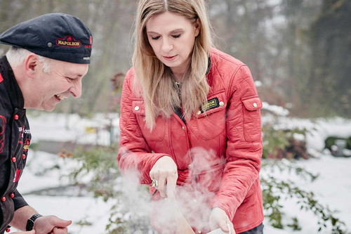 What a Wok! Durch die große Hitze verdampft Flüssigkeit schnell; das Gemüse entfaltet seinvolles Aroma.